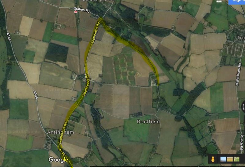 sewerage works -all clear route